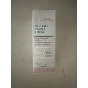 Biossance Squalane + Vitamin C‎ Rose Oil 0.4 oz /12 ml